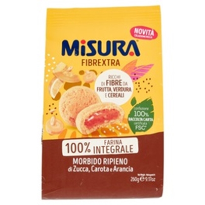 Picture of MISURA BISCOTTI  ZUCCA, CAROTA E ARANCIA 260GR